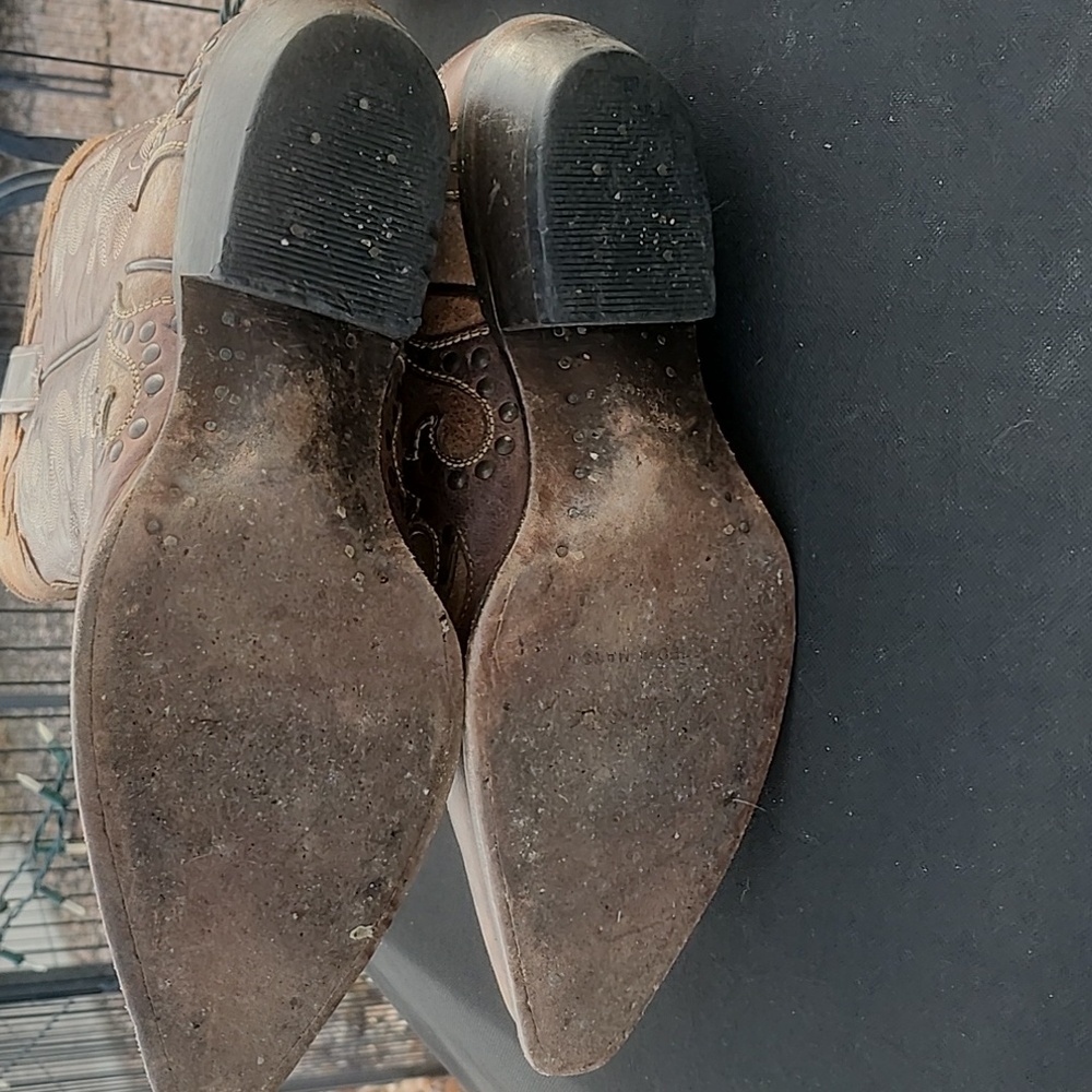 Matisse Marfa All Leather Western Cowboy Boots Size 9M - Picture 10 of 14